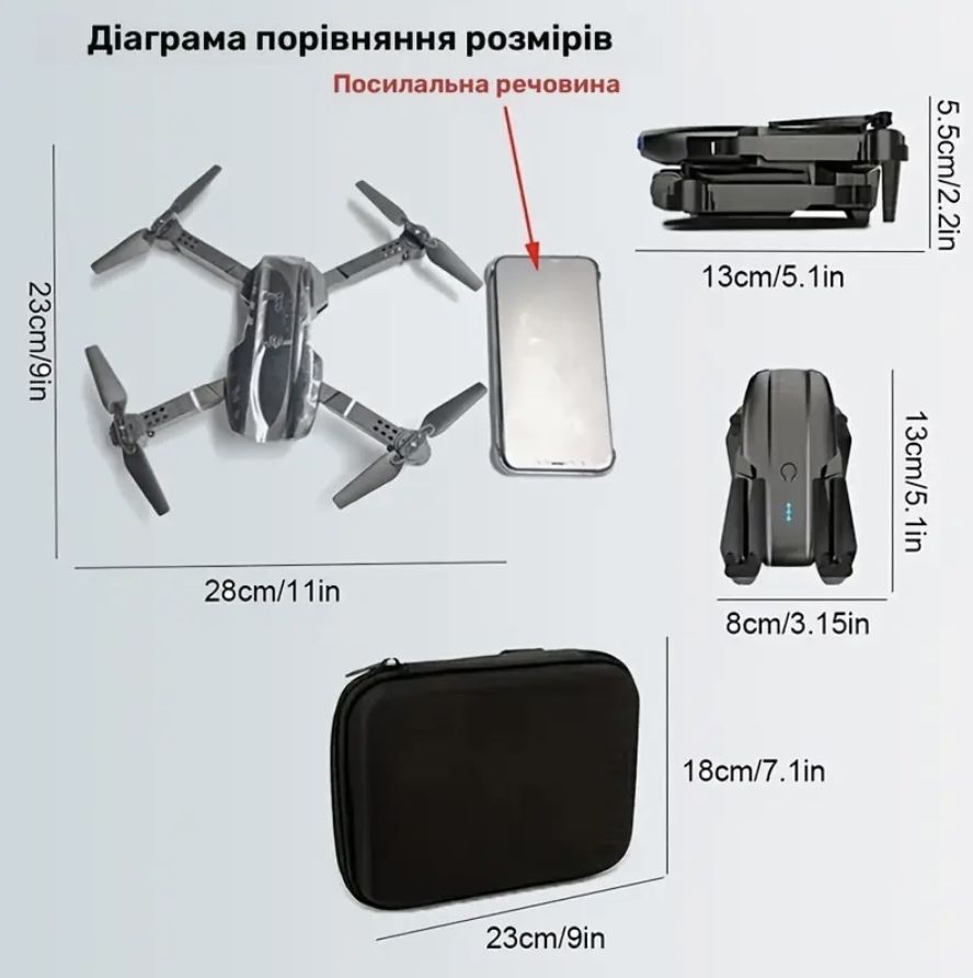 Дрон е99 pro original