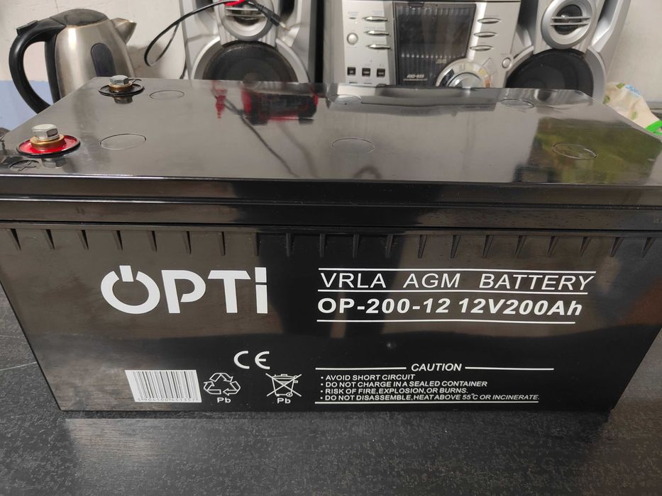 Аккумулятор для инвертора Volt Polska 12V 200Ah (AGM)