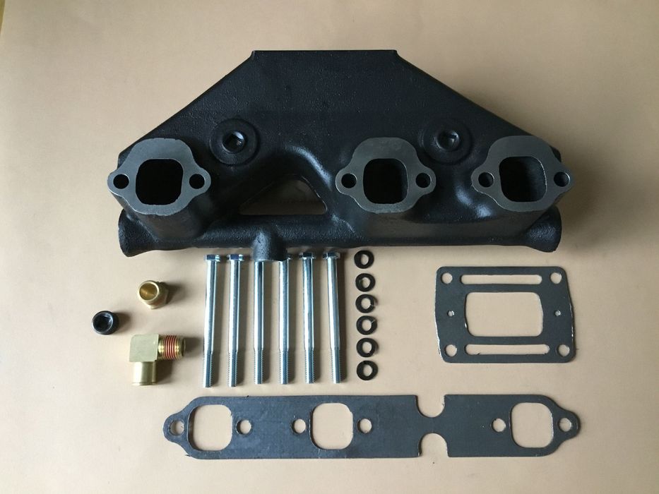 Колектор випускний GM 4.3L (262 CID) V6 Volvo Penta 3847499 3857656