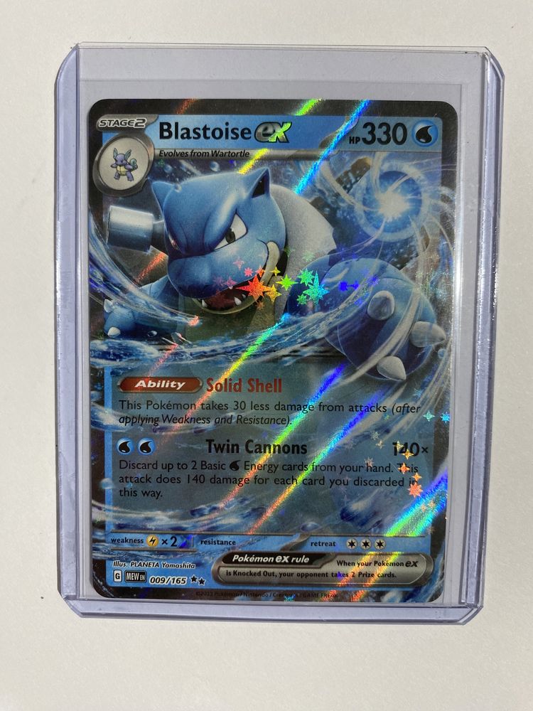 Blastoise EX 009