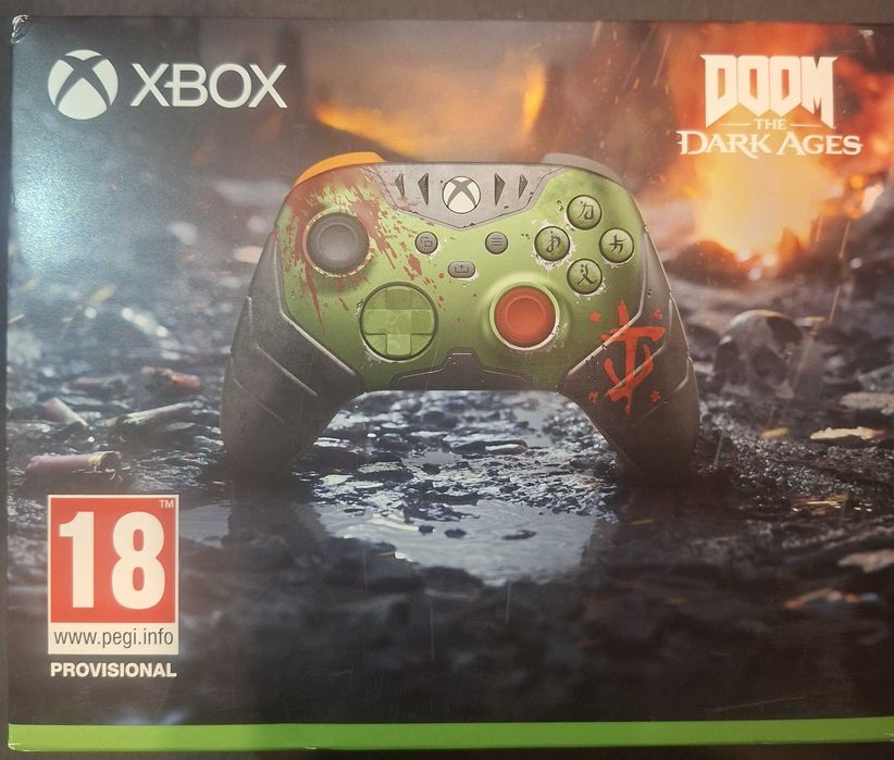 Nowy z paragonem Kontroler bezprzewodowy Pad Xbox DOOM