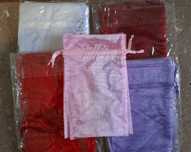 Sacos de organza - Artigo novo - 8 cores disponíveis