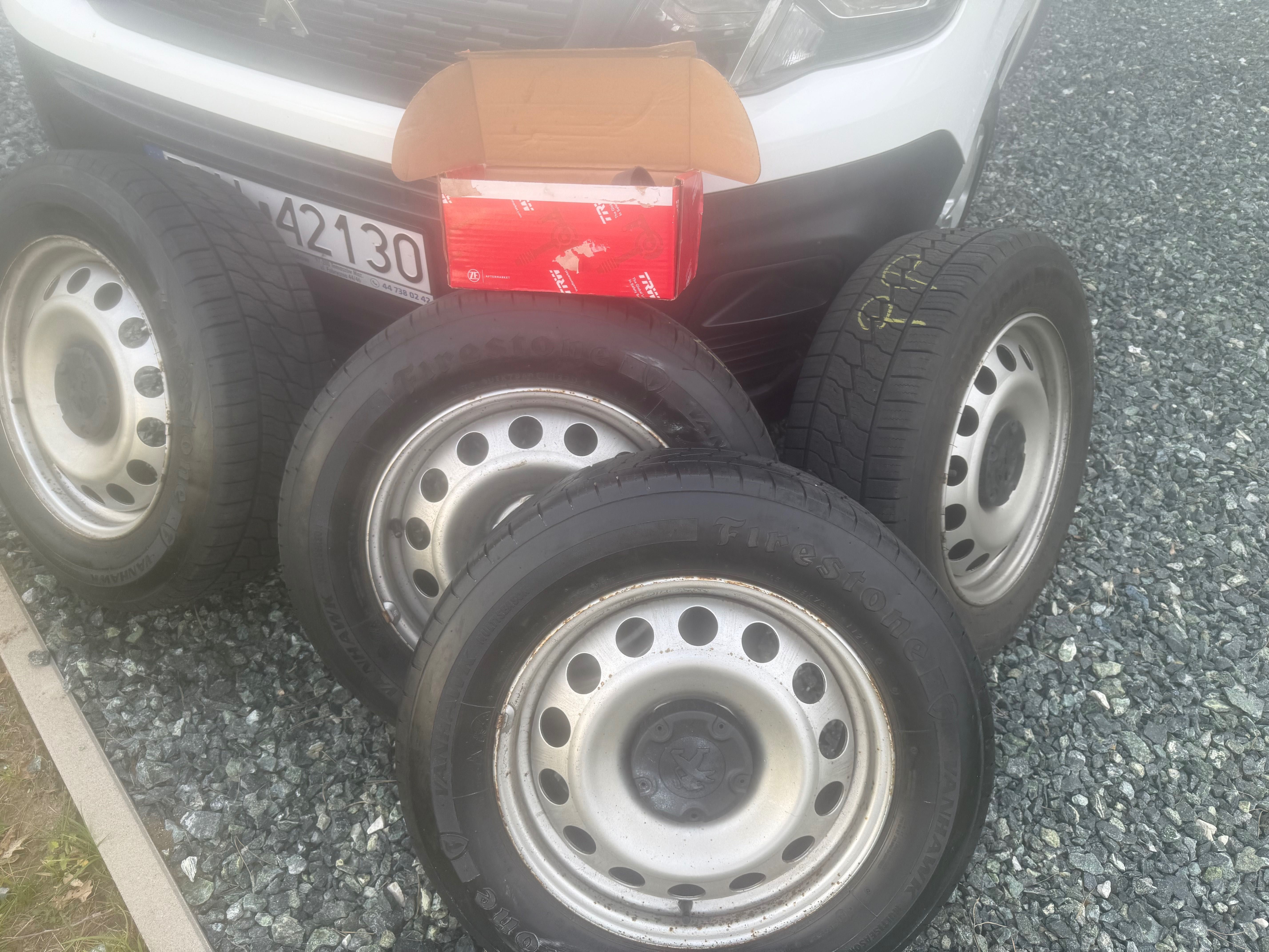 Kola CALOROCZNE  FIRESTONE 215/65/16 C Partner-Berlingo-Renault 5,8 mm