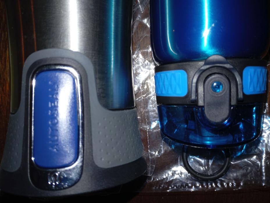 Dwa nowe  termosy Contigo i Ion8 za 1/3 ceny