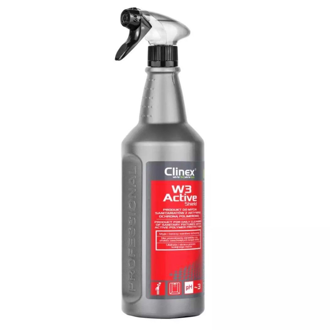 clinex w3 active shield 1l do sanitariatów polim |