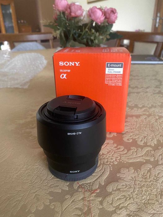 Objetiva Sony FE 50mm F1.8