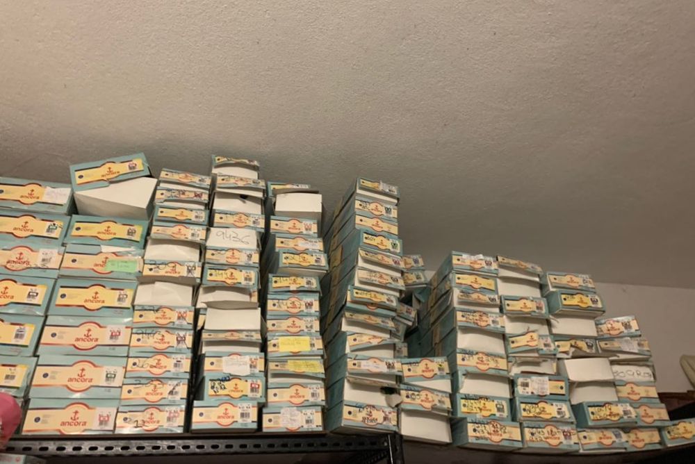 Linha âncora n12,6 ou 20 NAO TENHO COR BRANCA