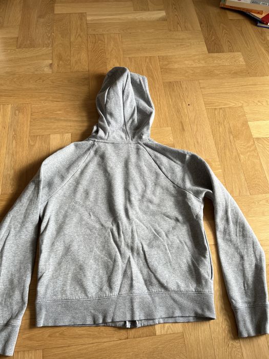 Under Armour damska szara bluza z kapturem zapinana na suwak S