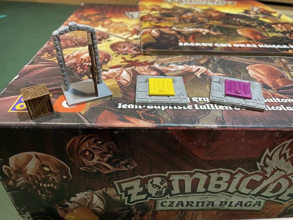 Zombicide Czarna Plaga - pomalowana z dodatkami