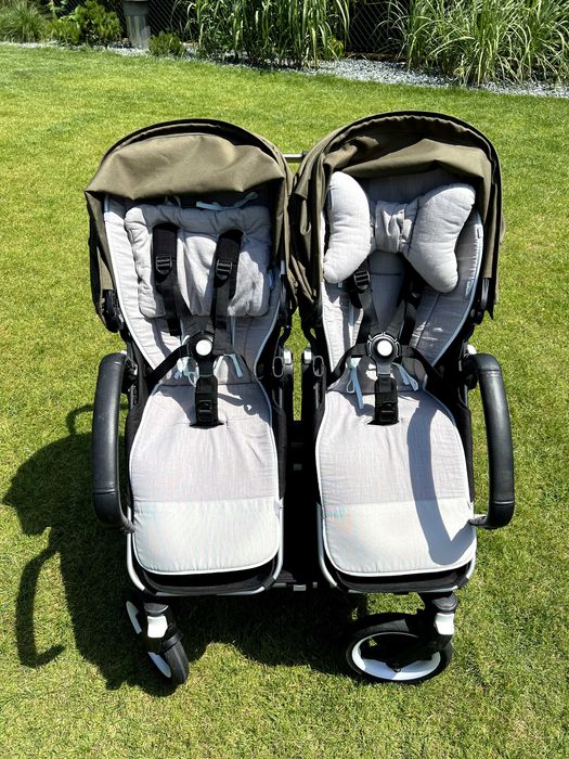 Bugaboo Donkey Duo połączenie modelu 3 i 5 (maaaaasa dodatków)