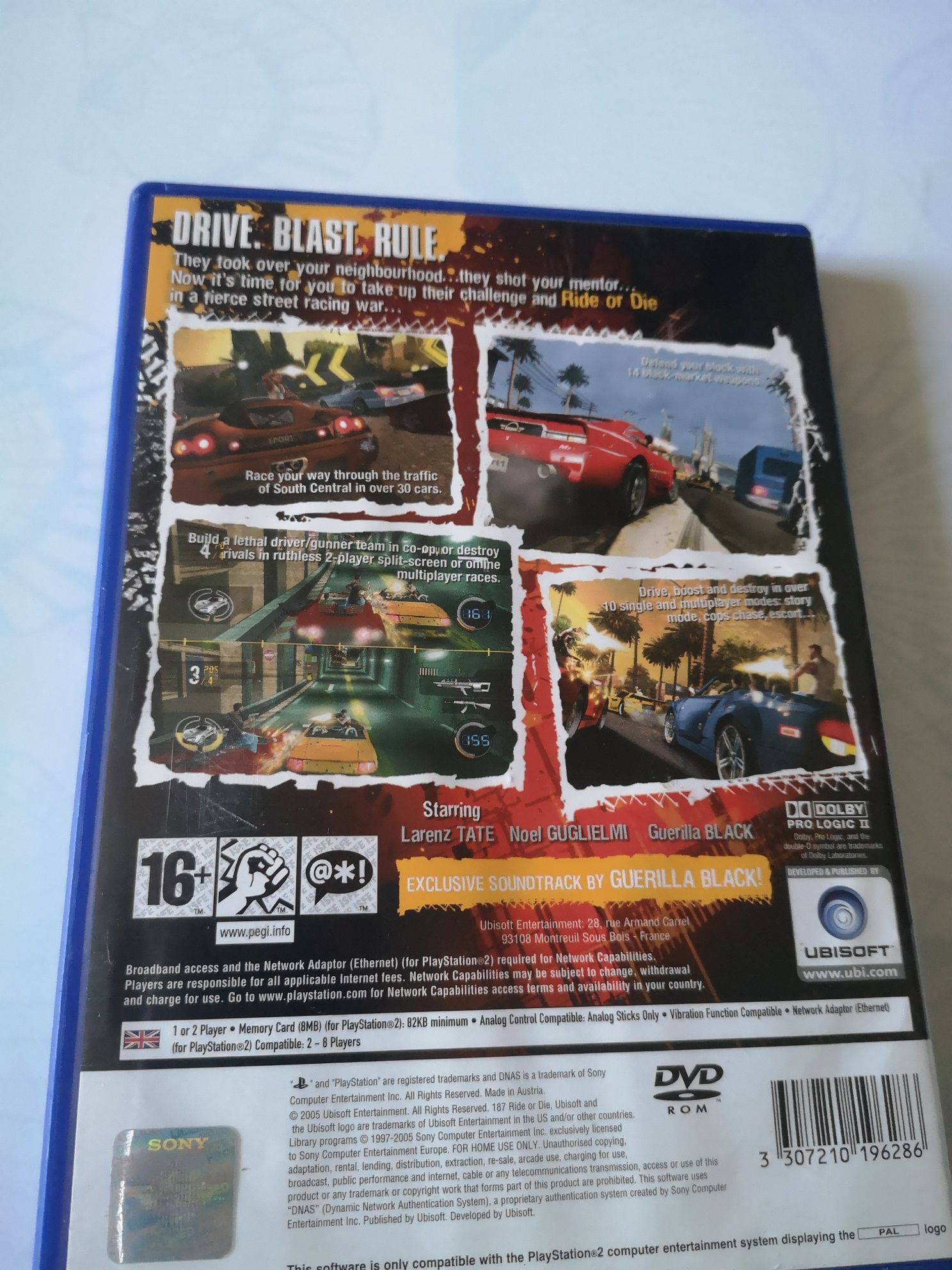 187 Ride Or Die PS2