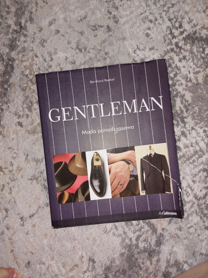 Książka album Gentleman Moda ponadczasowa