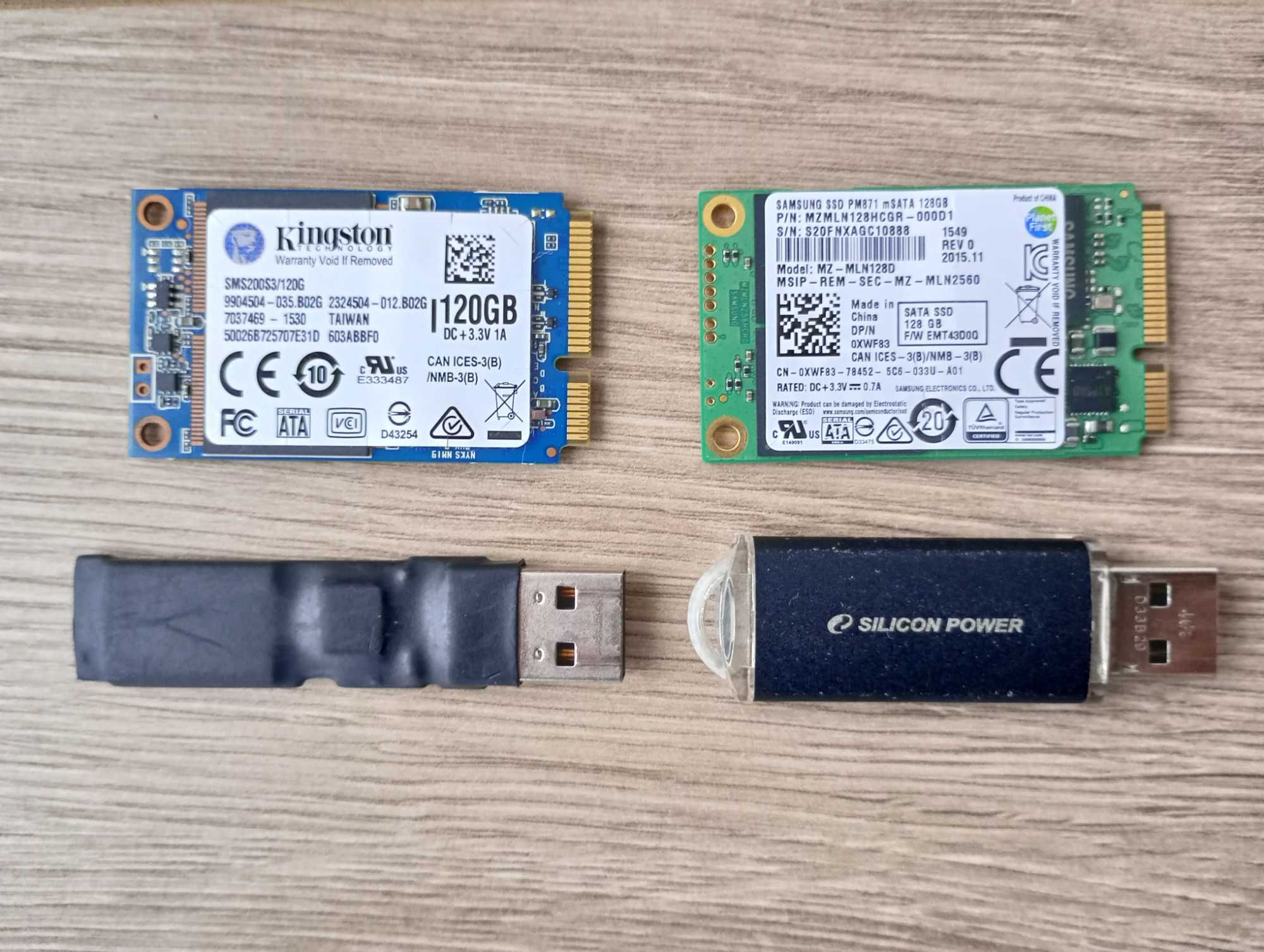 Discos ssd nvme 128gb samsung sandisk