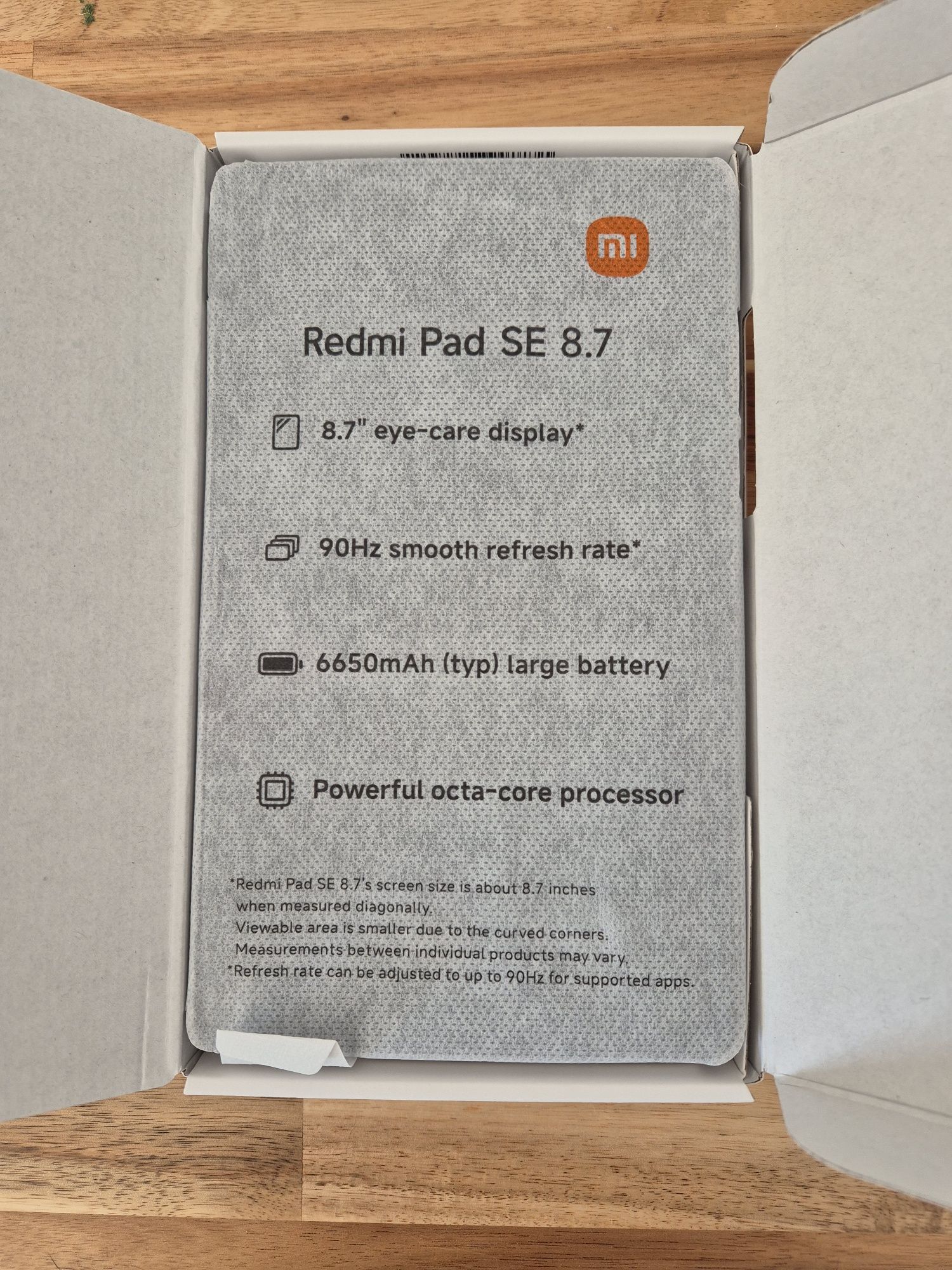Redmi Pad SE 8.7 NOVO + Capa