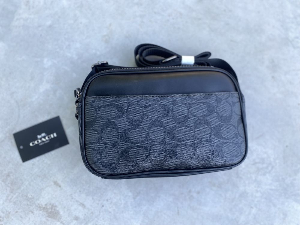 РОЗПРОДАЖ! Coach Graham Crossbody In Signature Canvas Сумка Коуч Коач