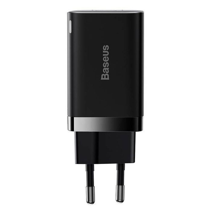 BASEUS ładowarka sieciowa USB A + Typ C PD QC3.0 30W CCSUPP-E01/CCC