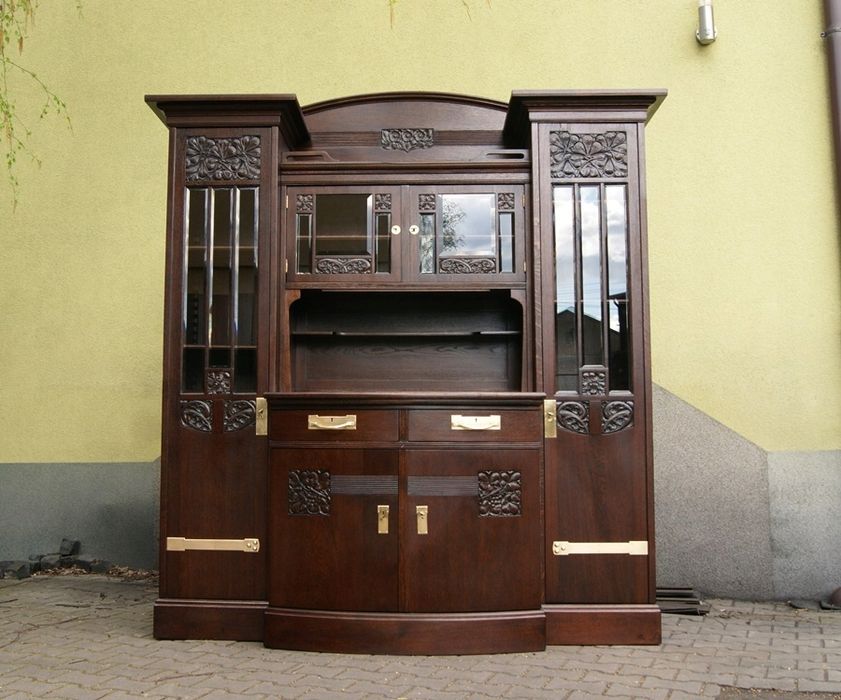 Perła wśród antyków Kredens Secesyjny _ antyki _