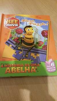 Livro A História de uma Abelha BEE MOVIE - Dream Works