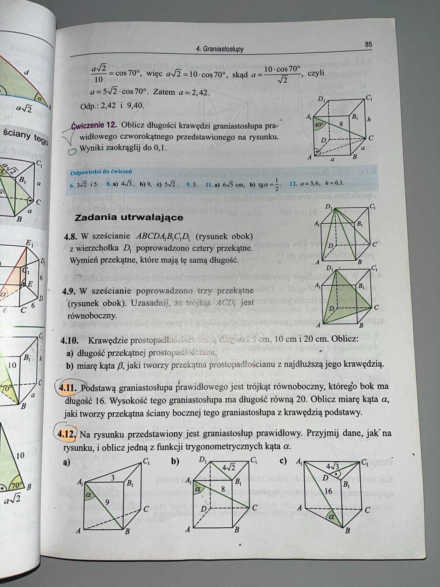 Podręcznik Matematyka w otaczającym nas świecie zakres podstawowy 3