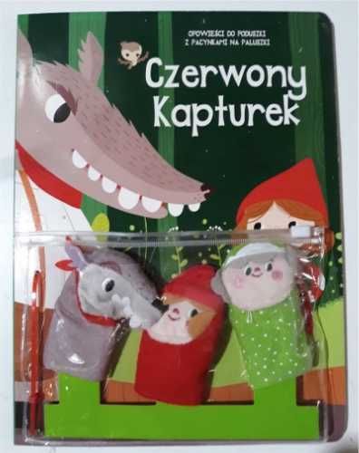 Bajki z pacynkami. Czerwony kapturek - praca zbiorowa