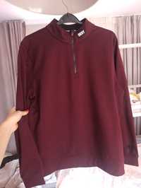 Sweter bluza DKNY golf S 36 bordowa meska damska stan idealny uniseks