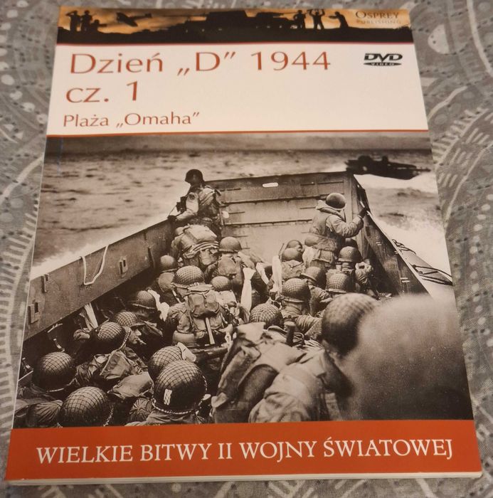 Wielkie bitwy II Wojny Światowej Dzień D 1944 Część 1 Plaża Omaha DVD