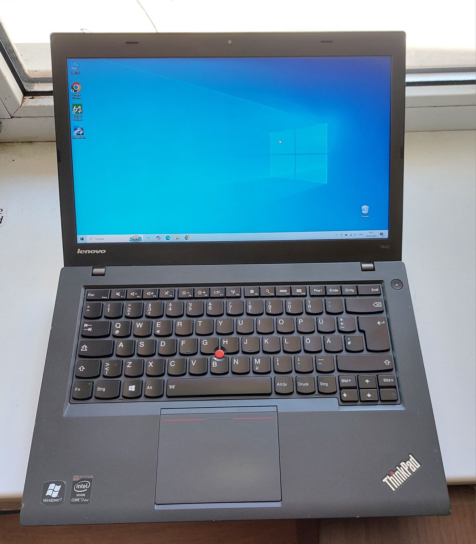 Ноутбук Lenovo 14"/i7 4gen/8gb/ssd/акб 3 години