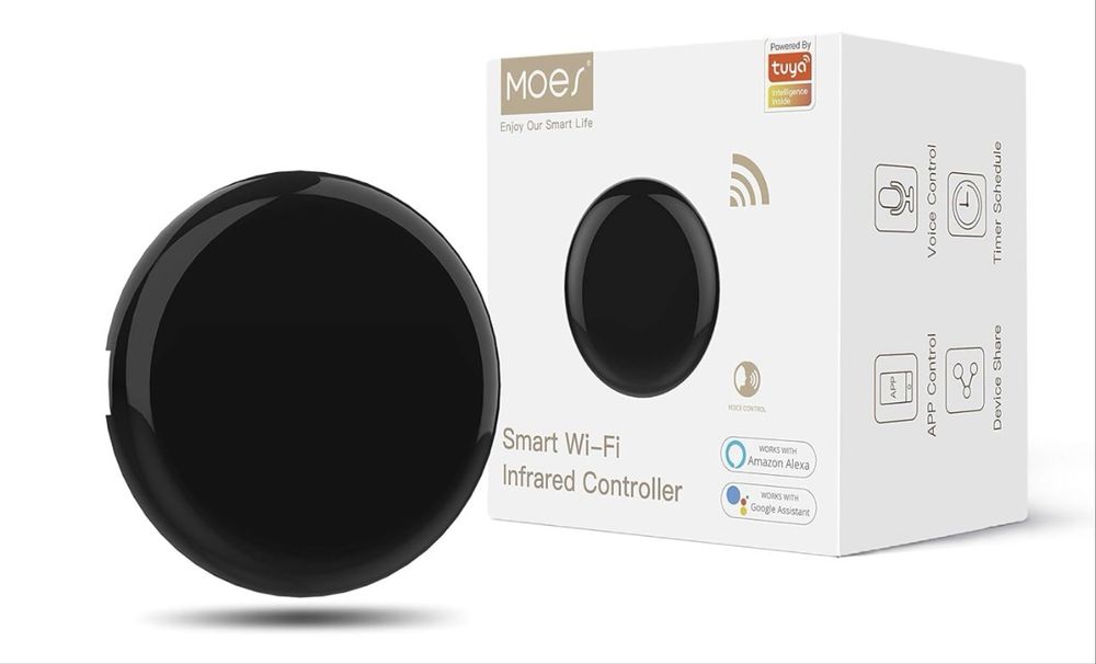 MOES Smart IR uniwersalny pilot na podczerwień z obsługą Wi-Fi