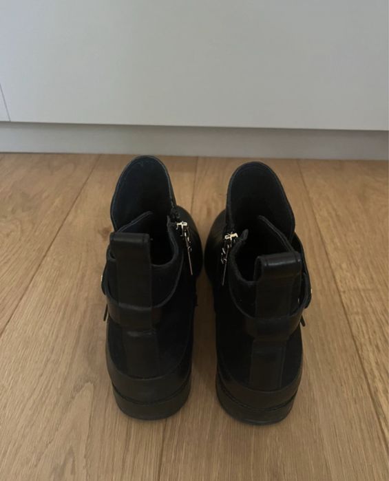 Tommy Hilfiger sztyblety skórzane Diana 8C