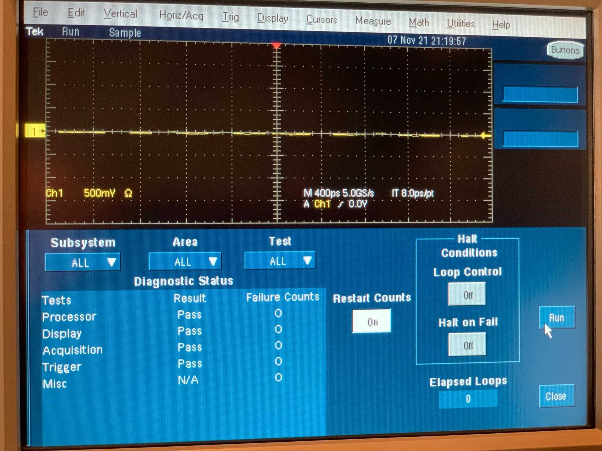 (Скидка-300$) Профессион. осциллограф Tektronix TDS 5104 1 ГГц 5 ГС/с