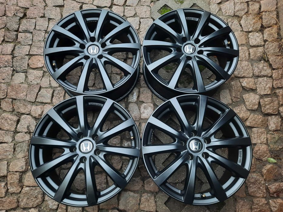 Czarne felgi aluminiowe HONDA 18" 5x114,3x64,1 Civic CR-V Accord HR-V