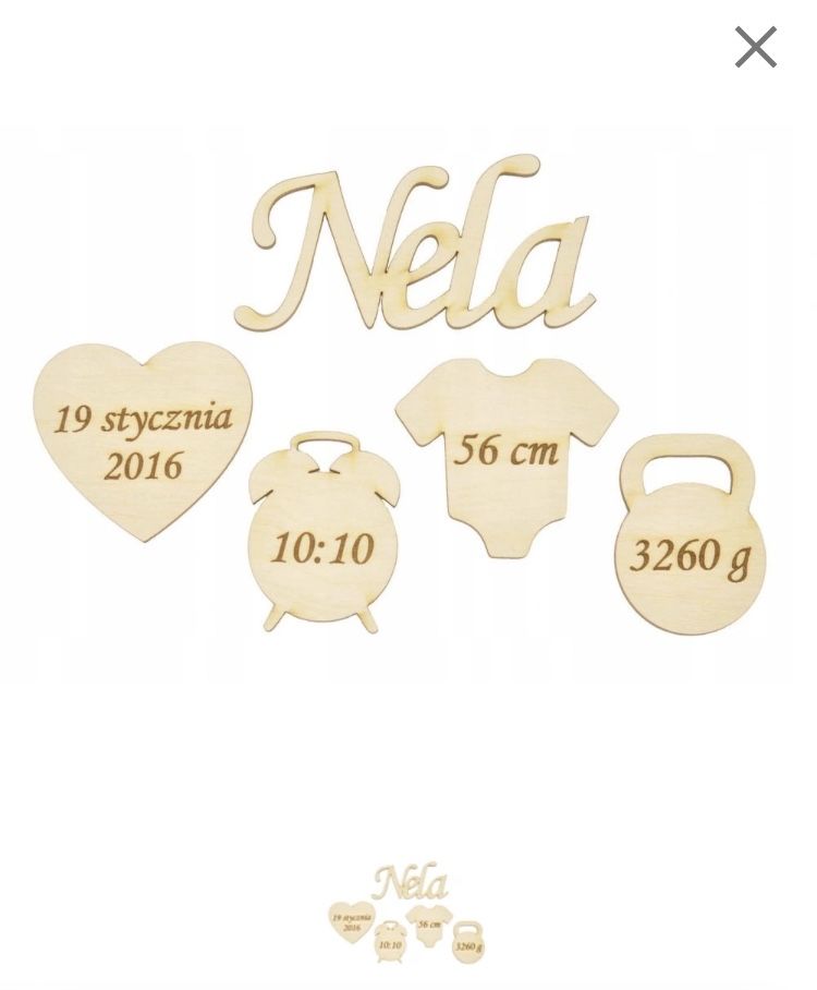 Ramka metryczka hand made