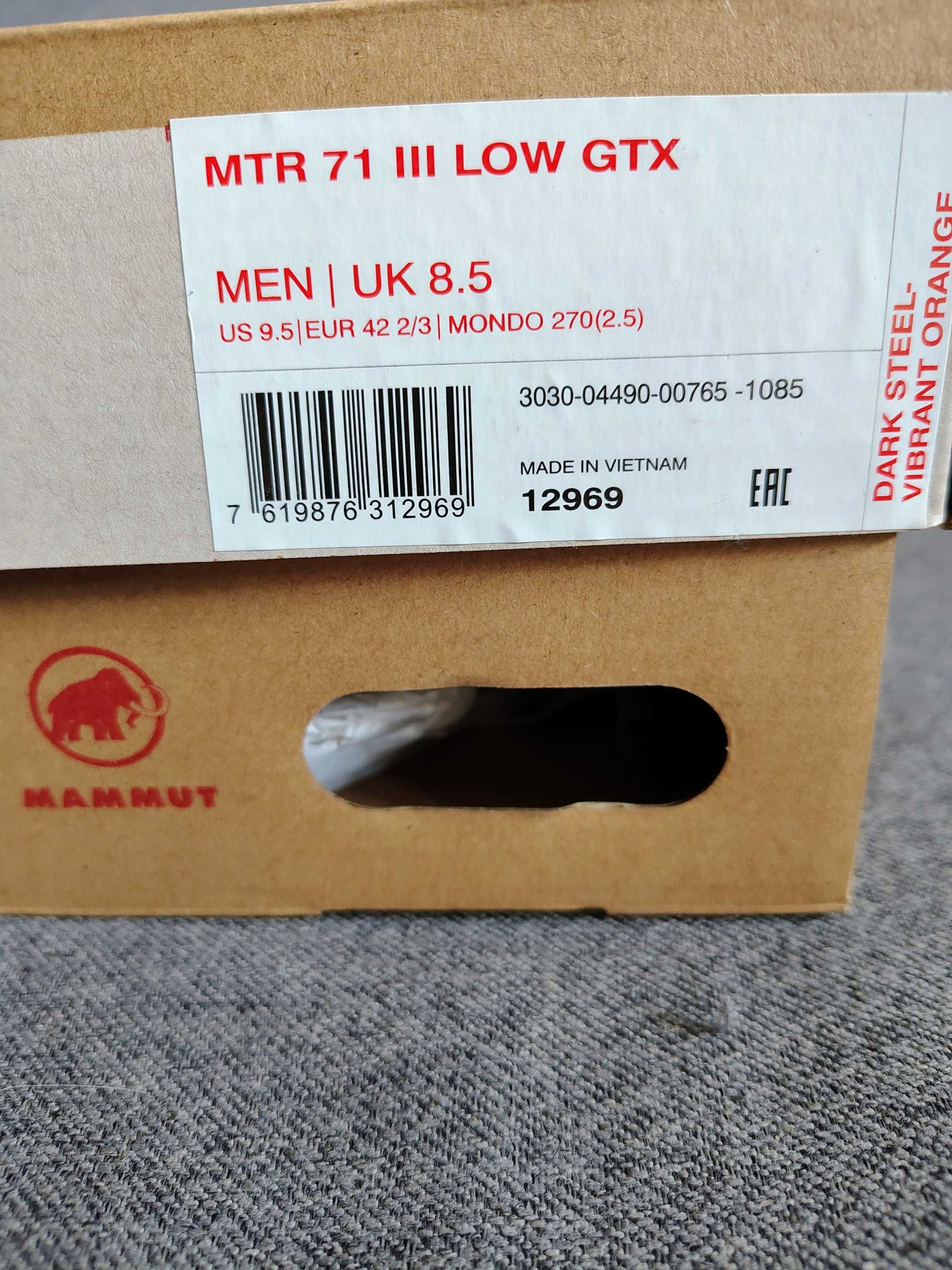 Buty Mammut MTR 71 III LOW GTX  42,2/3
