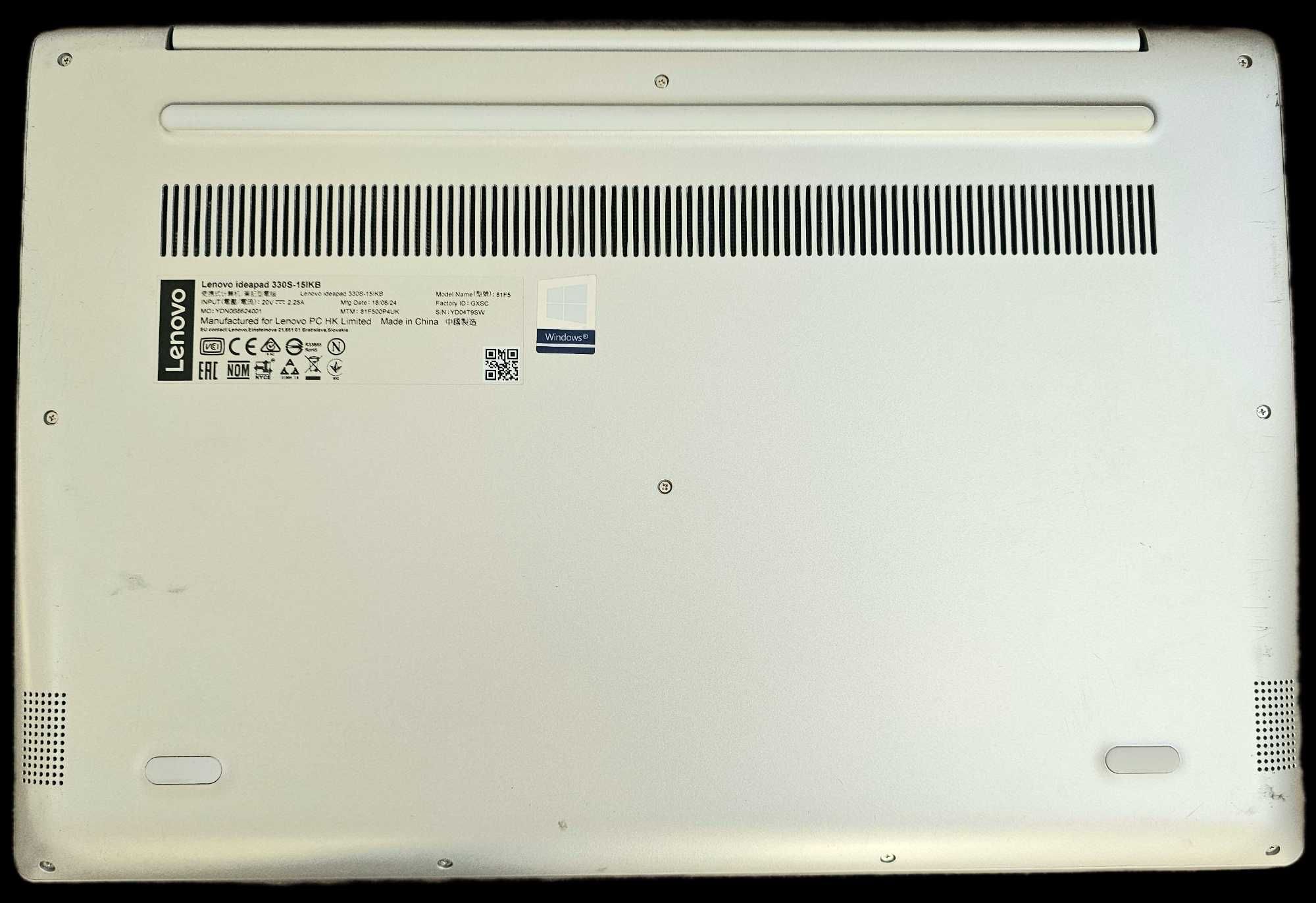 Lenovo 330S-15IKB Ideapad 4415U 8GB 128GB SSD