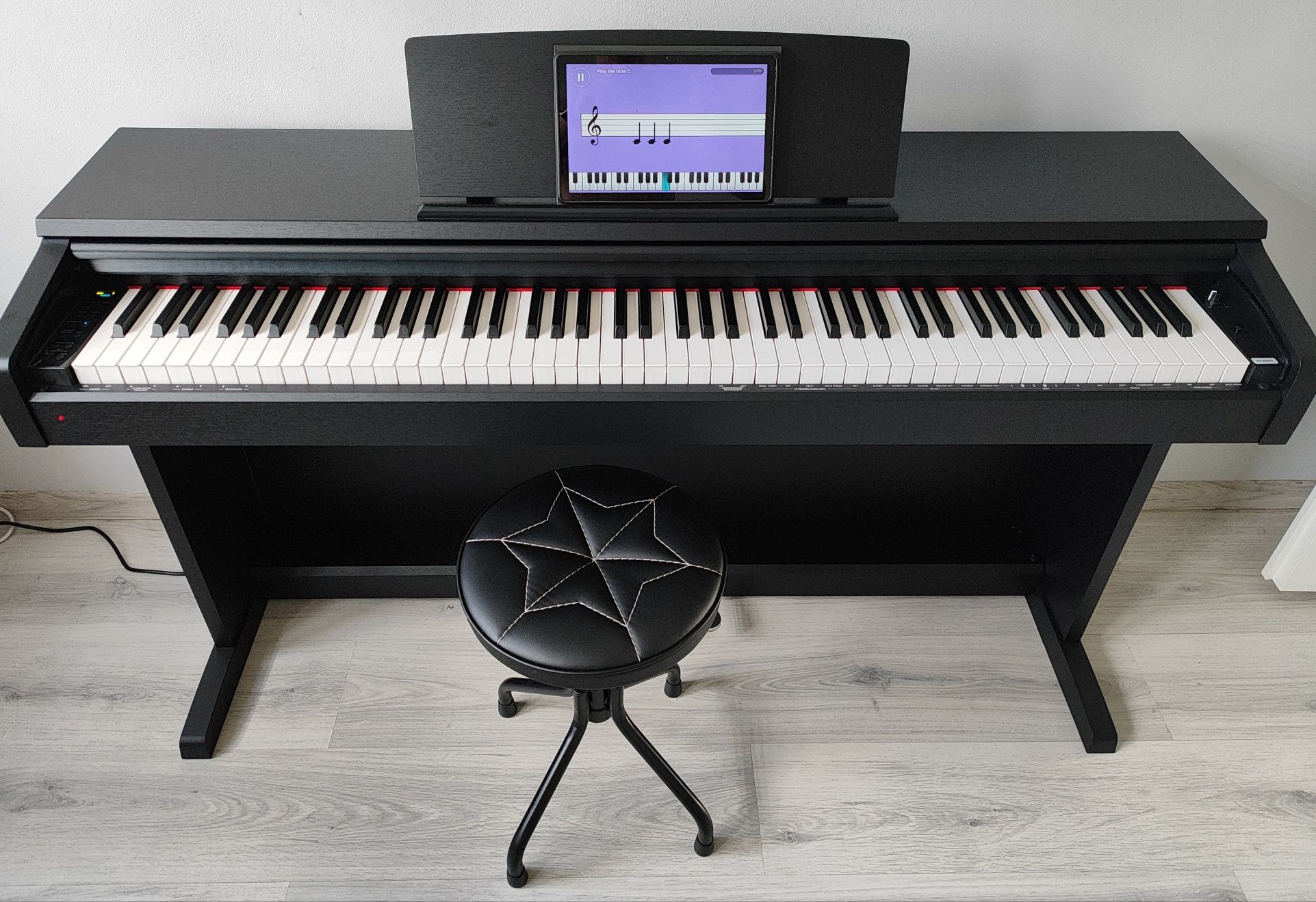 Pianino cyfrowe Pearl River Student/512 polifonia /AKOMPANIAMENTY rytm