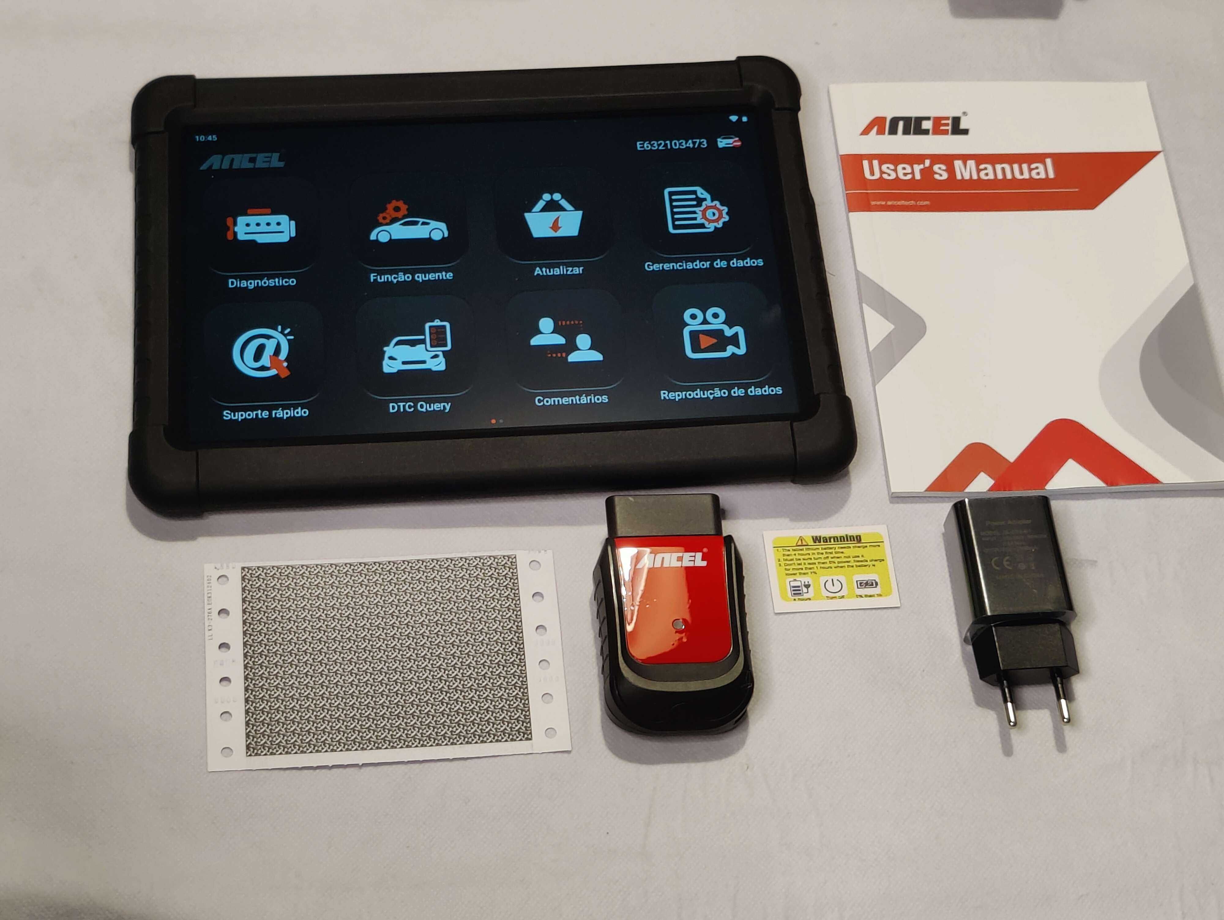 Máquina diagnóstico Profissional Tablet Android Licença oficial OBD 2