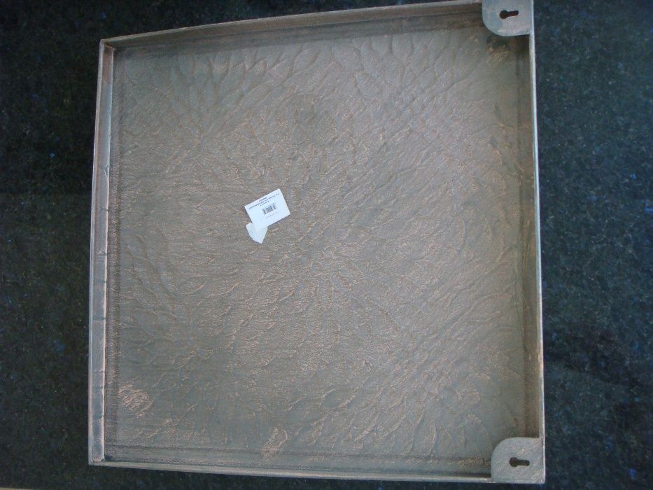 NOWA metalowa dekoracja panel ścienny Vical do mieszkania glamour loft