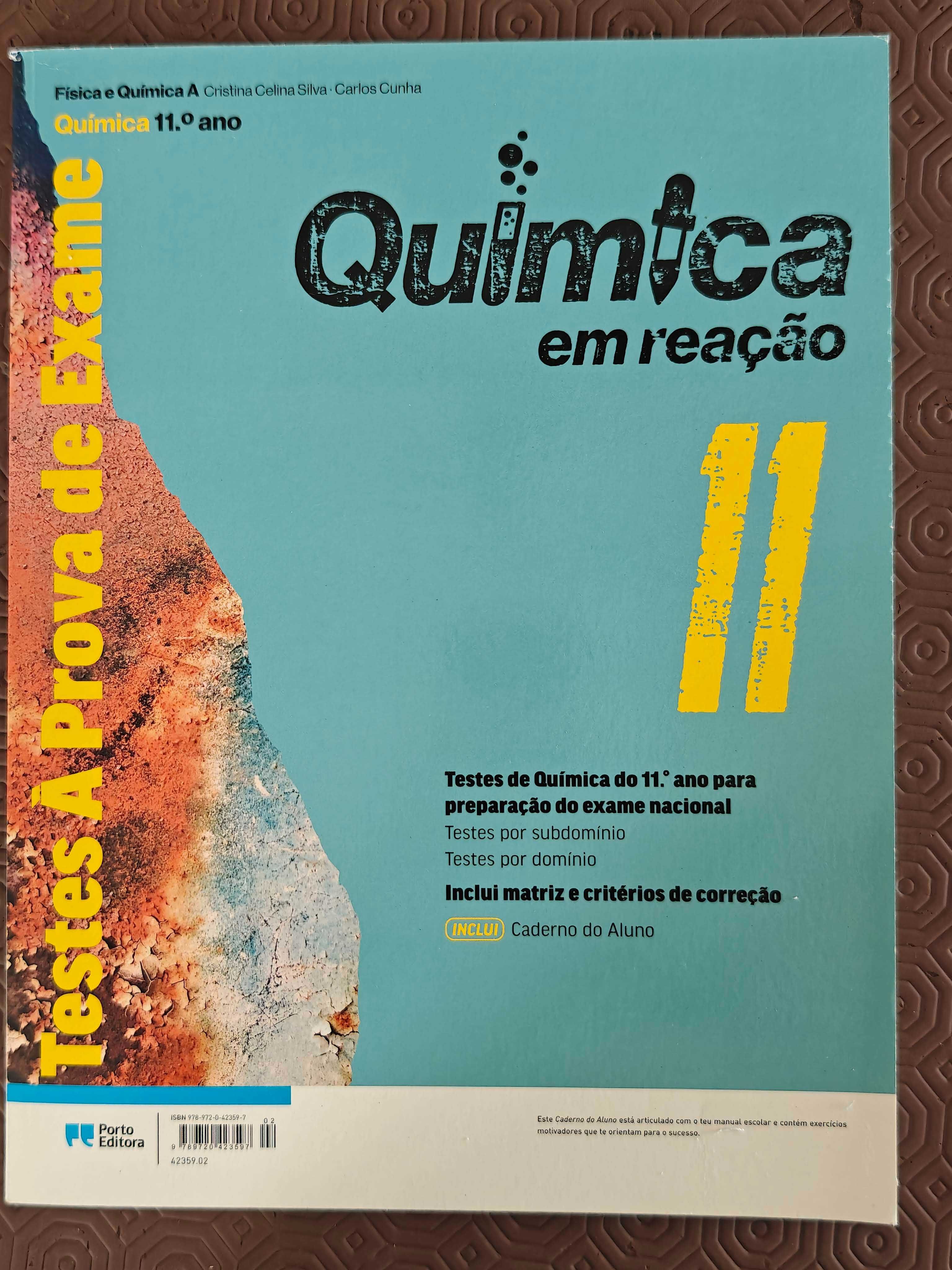 Química em reação - Física e Química A - 11.º Caderno do Aluno NOVO