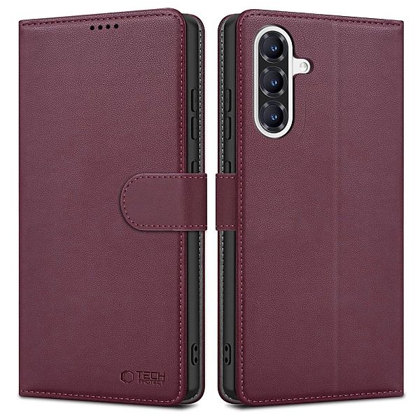 Tech-Protect Wallet Galaxy A36/5G Mulberry