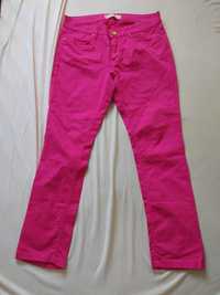 Jeansy różowe Zara