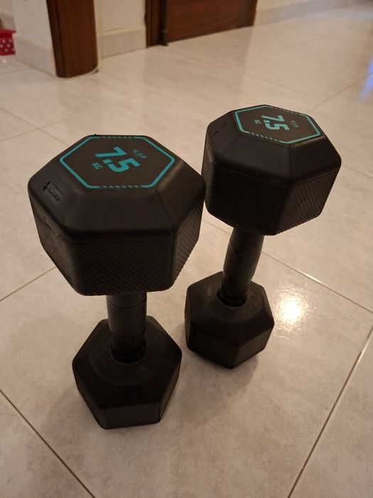 7.5 kg dumbell Pair.