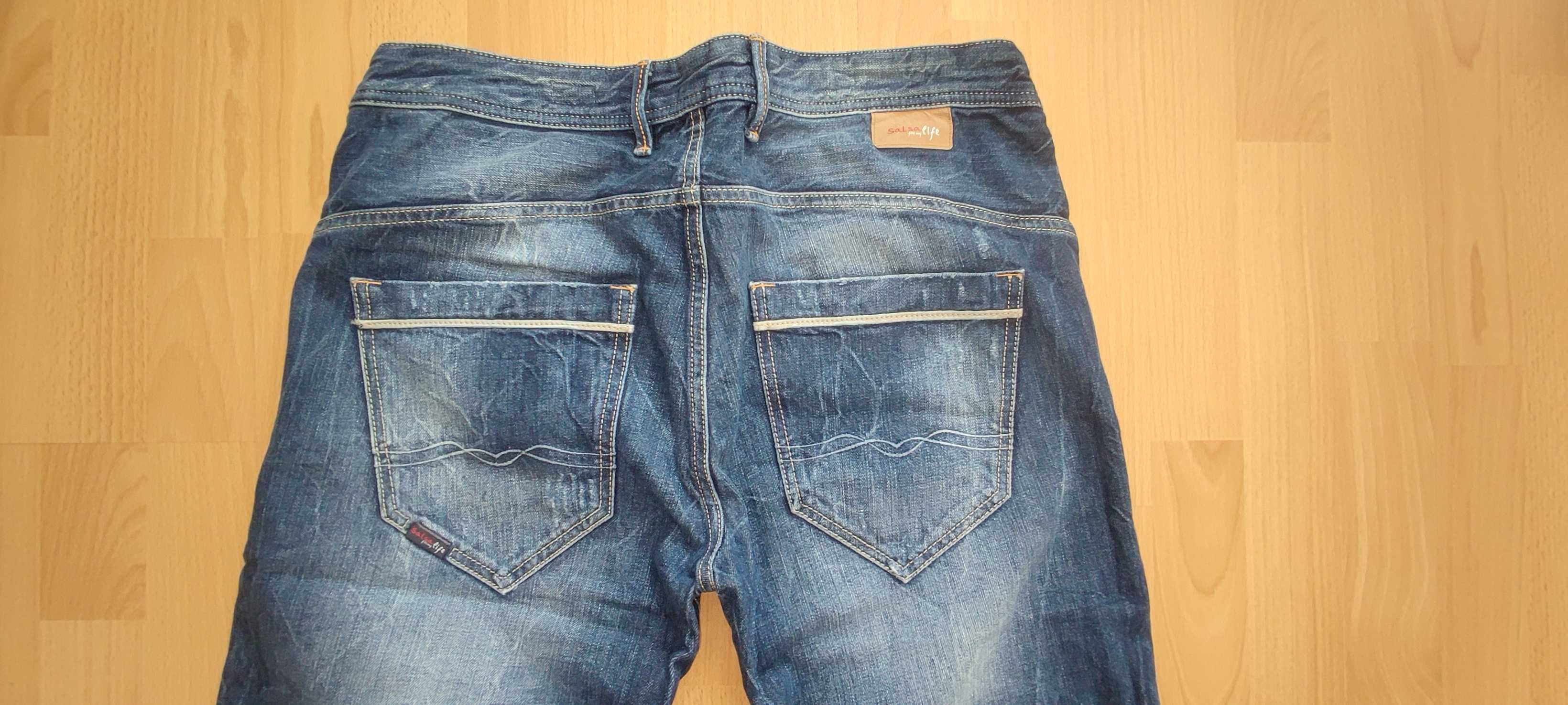 SALSA LIFE W32/L34 (Португалія)_оригінальні круті джинси штани брюки