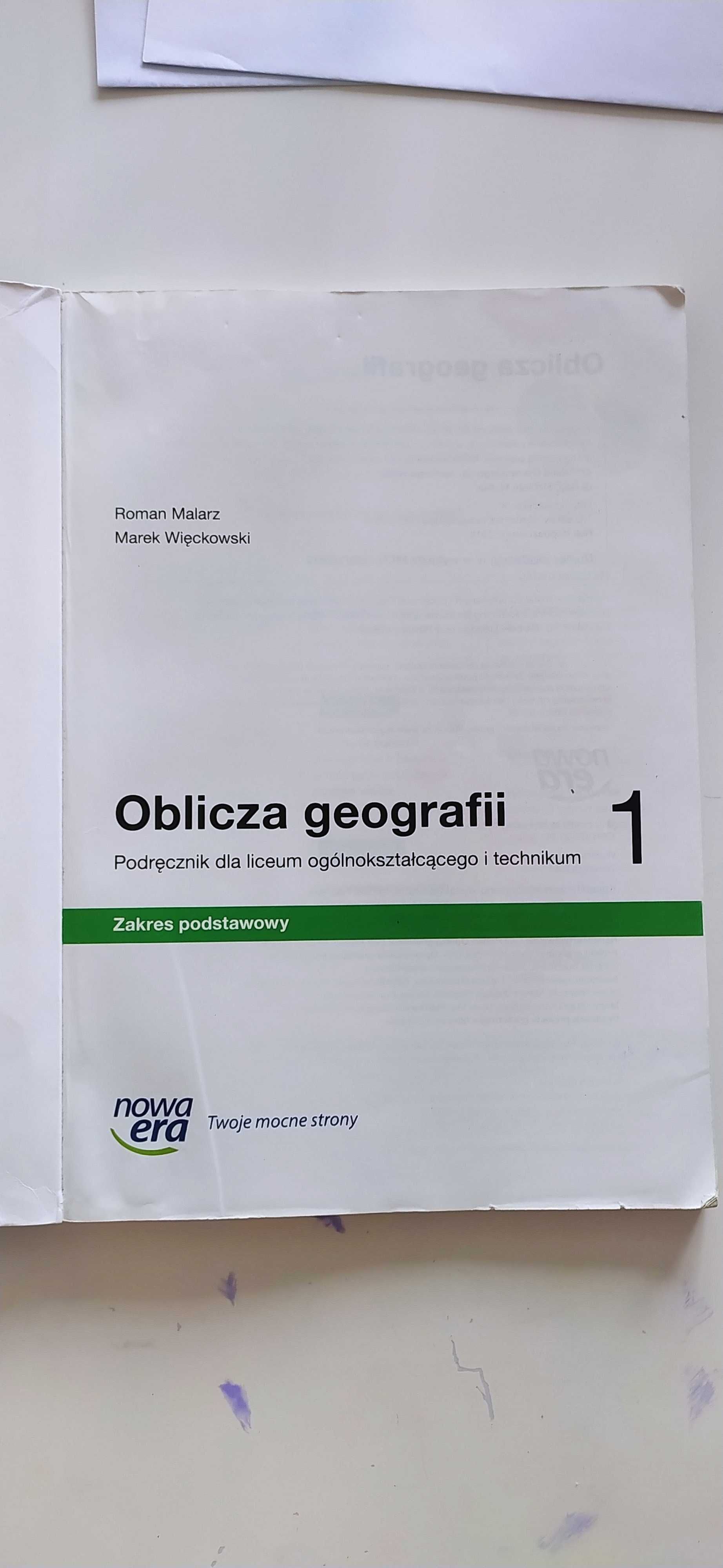 Sprzedam książkę "Oblicza geografii"