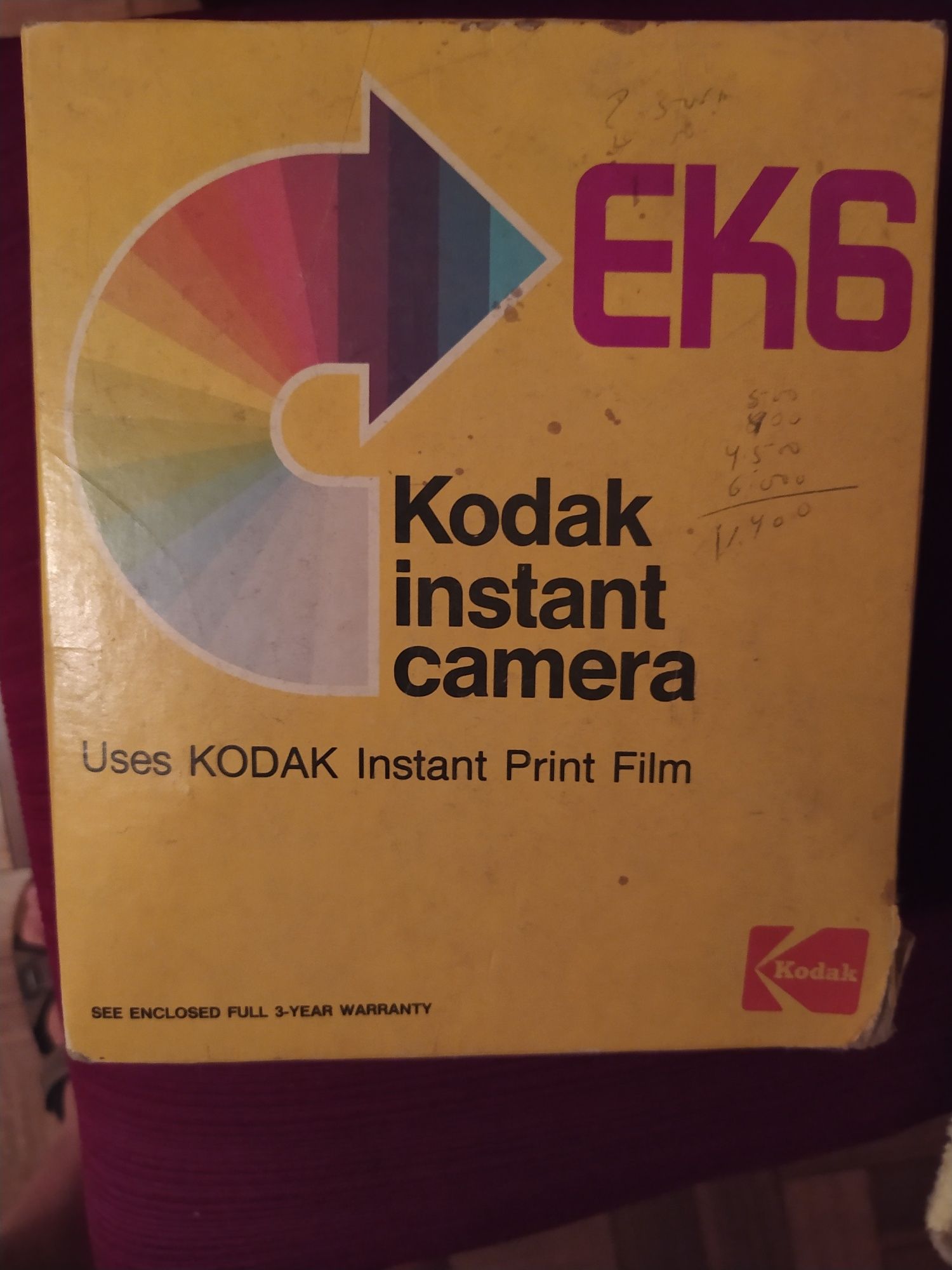 Polaroid KODAC EK6