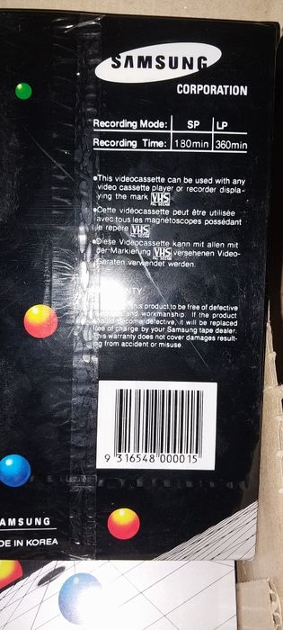 Відеокасети Самсунг