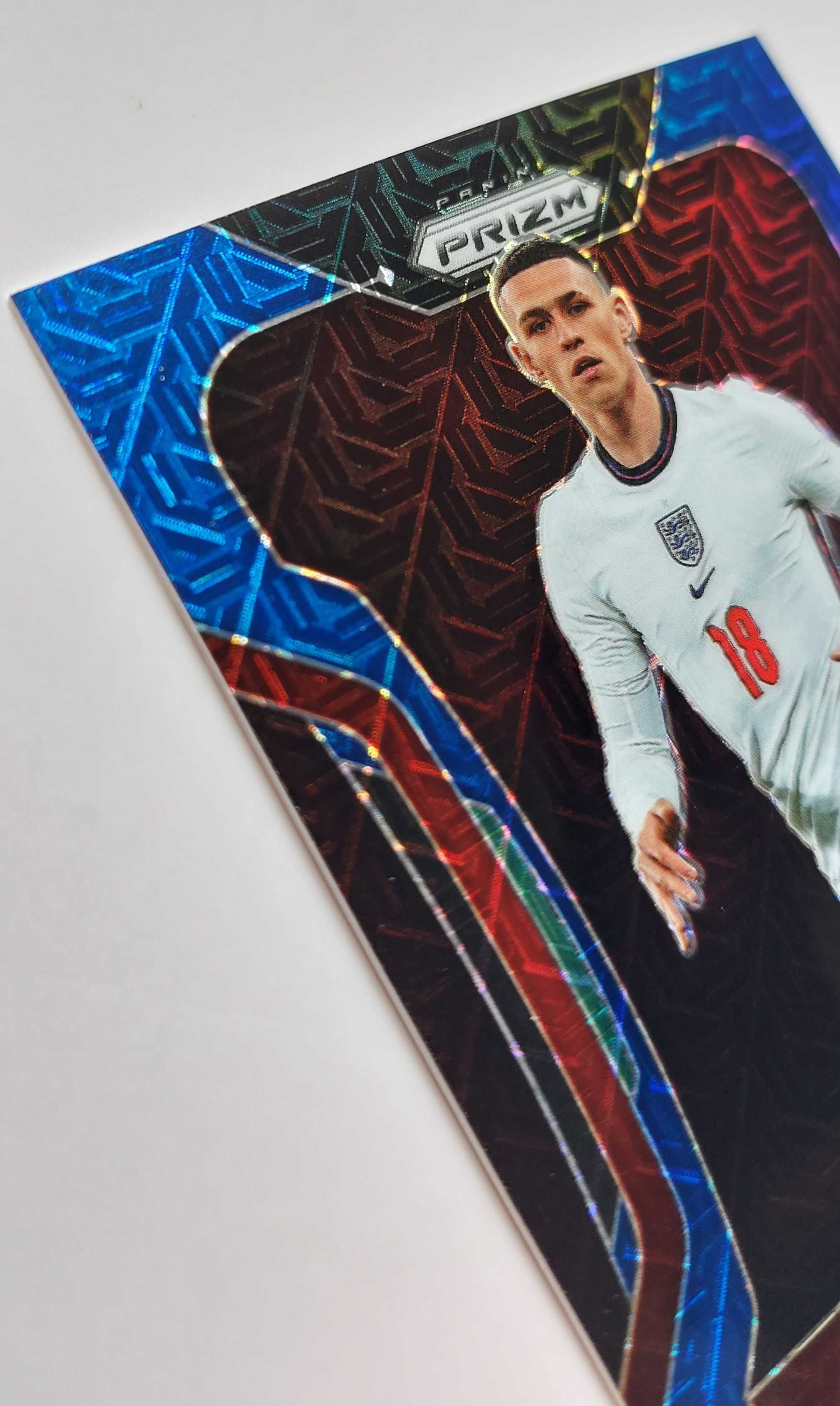 FIFA World Cup 2022 Qatar Phil Foden Prizm Blue Mojo #93 /75 England