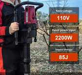 Palownica kafar elektryczny do 10cm mlot 2200W