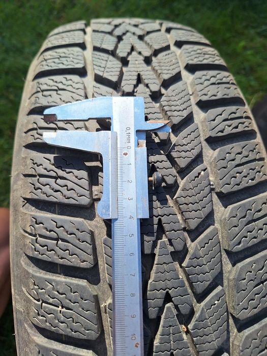 4x Dunlop Winter Response 2 - 2017 rok - 195/65/15 - 7mm