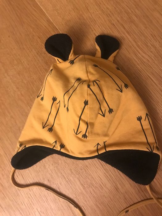 Czapka dla mamy dziecka , zestaw , ciepłe z polarem