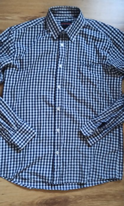 Koszula męska w kratkę Pierre Cardin Regular Fit rozm. S